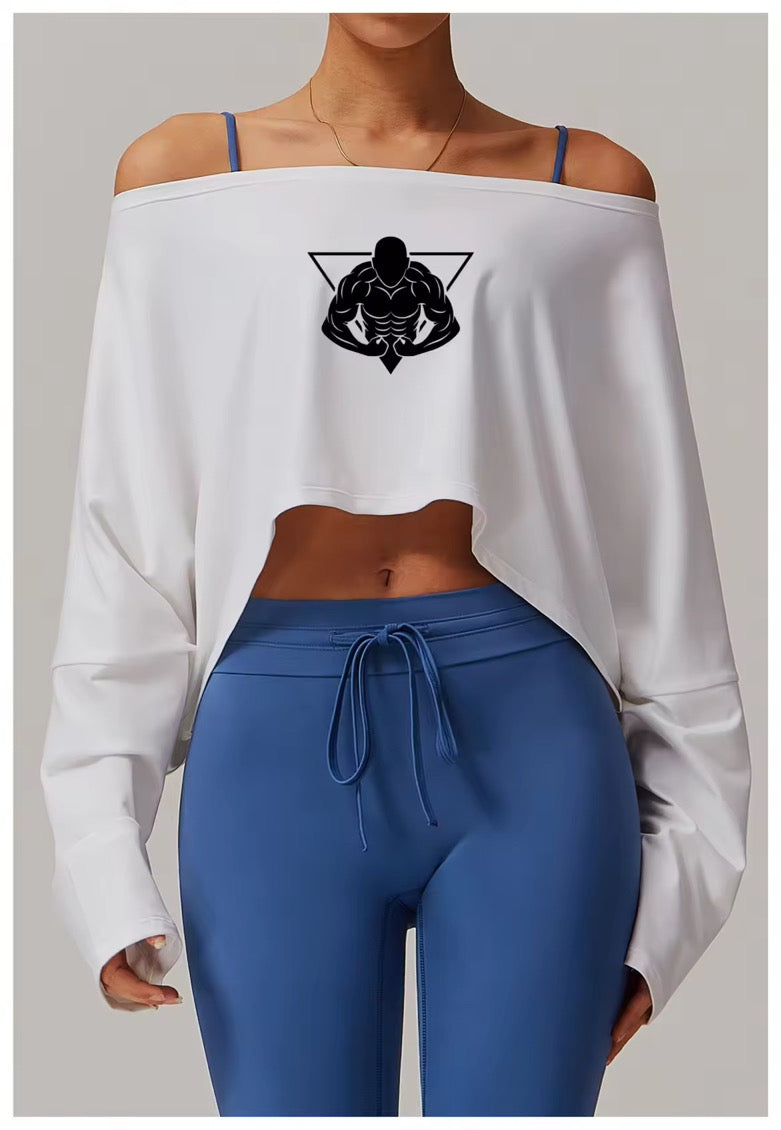 Rolle Power Crop White