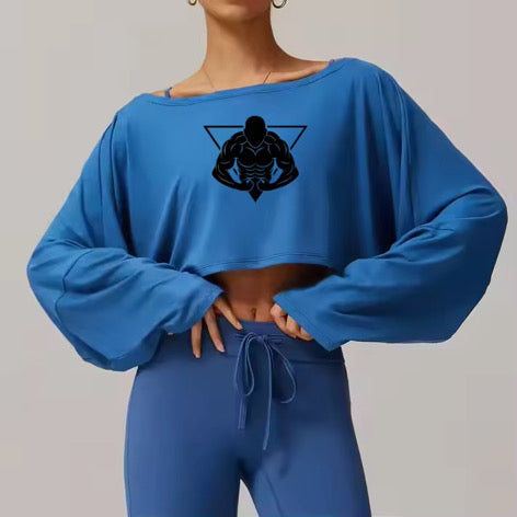 Rolle Power Crop Blue