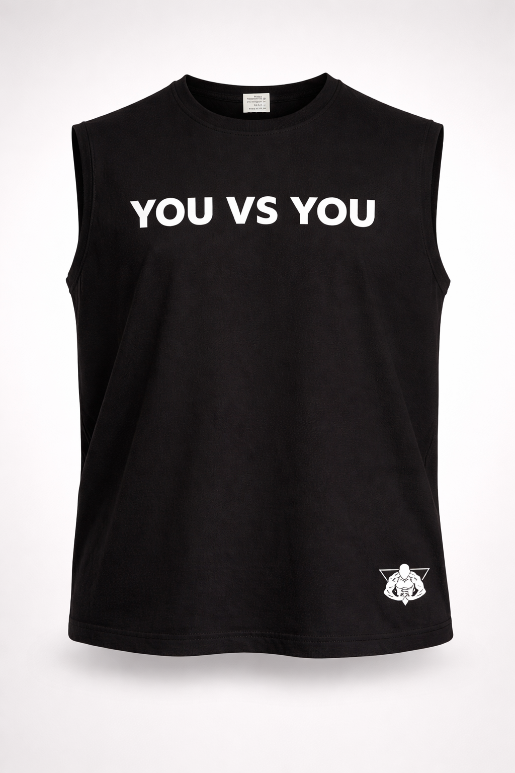 You vs You Black Tank *Oversized Cut