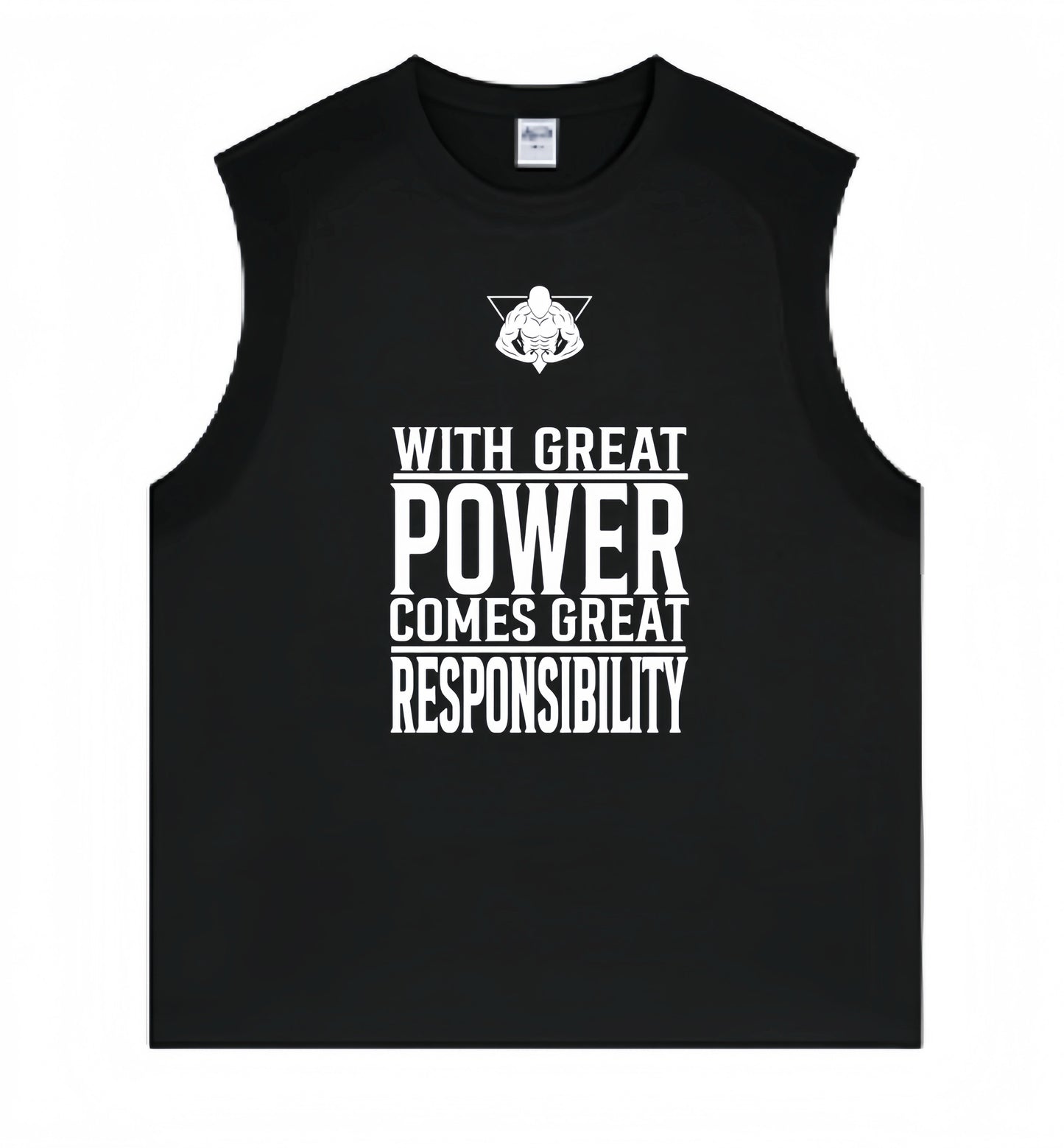 Power & Responsibility Tank Black