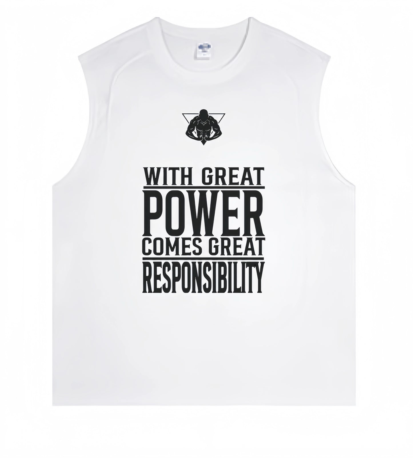 Power & Responsibility Tank White