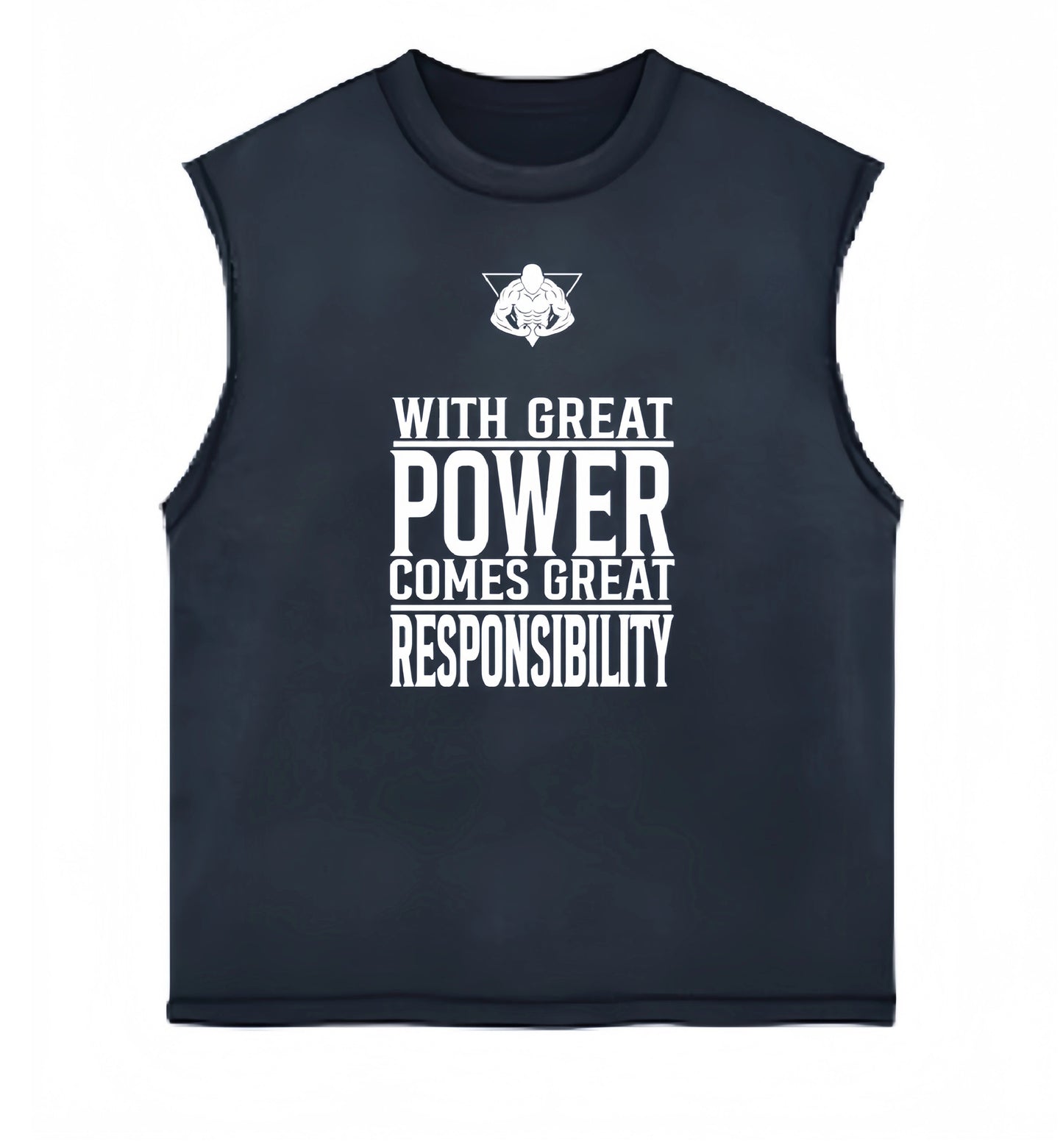 Power & Responsibility Tank Slate Teal