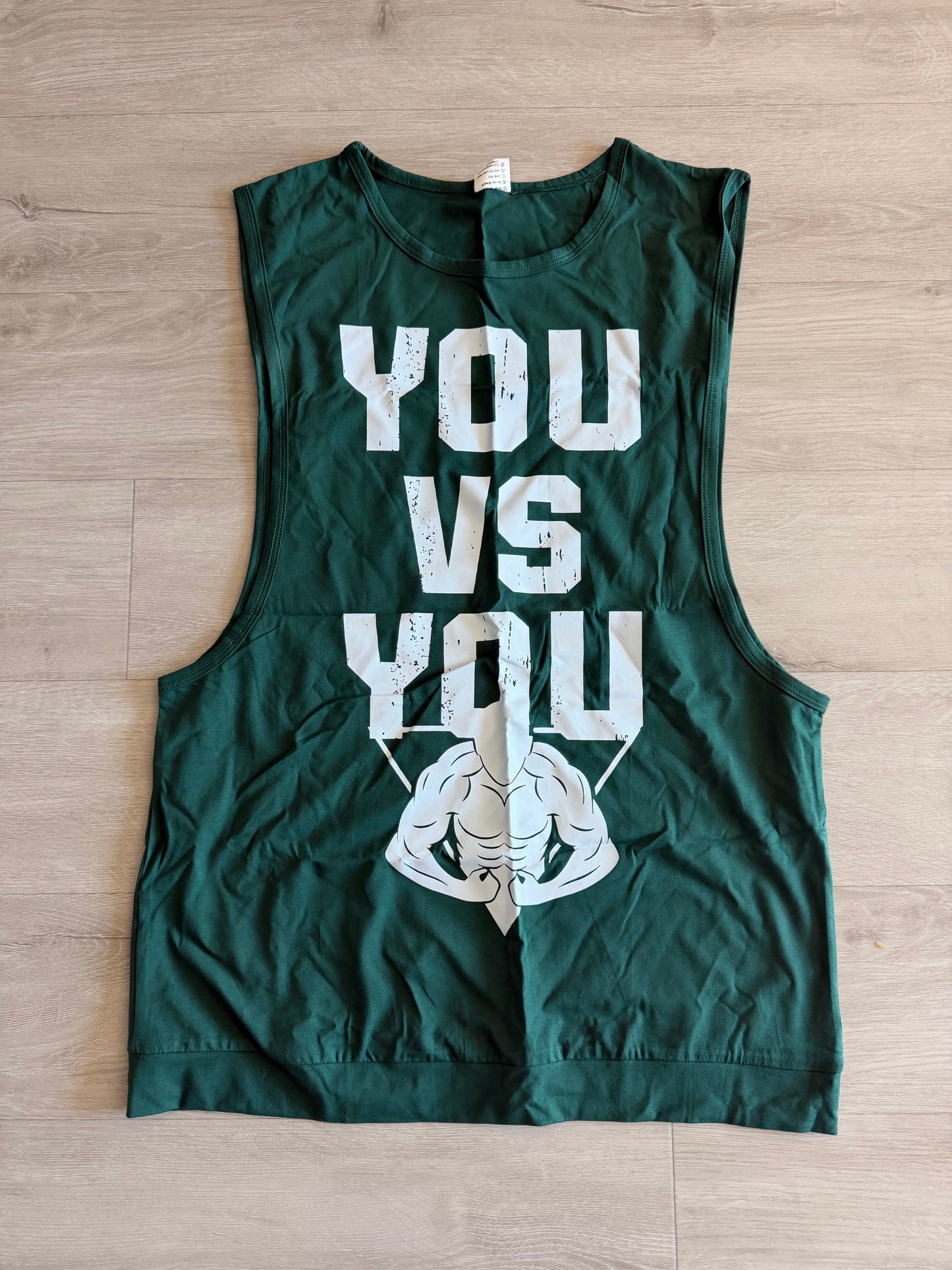 You vs You Forrest Green Tank