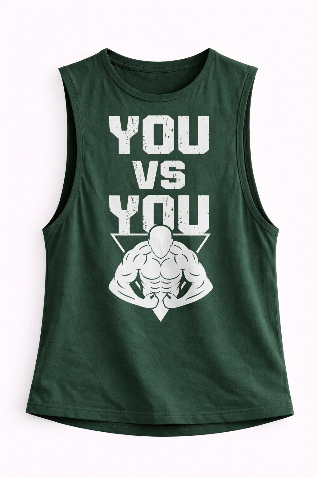 You vs You Forrest Green Tank